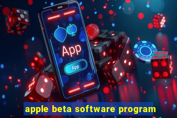 apple beta software program